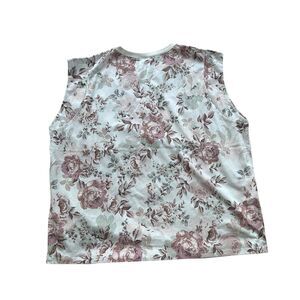 Torrid Classic Fit Floral Sleeveless Top Size 2X Plus 100% Cotton